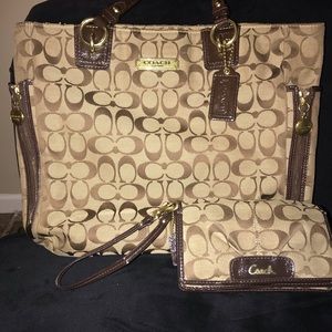 Authentic Coach purse & wallet